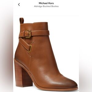 Michael Kors booties size 7.5, worn twice